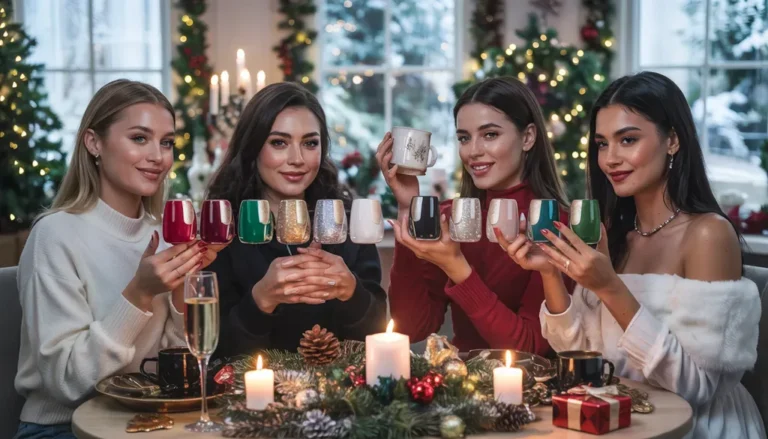 18 Classy Christmas Square Nails That Look Chic And Festive