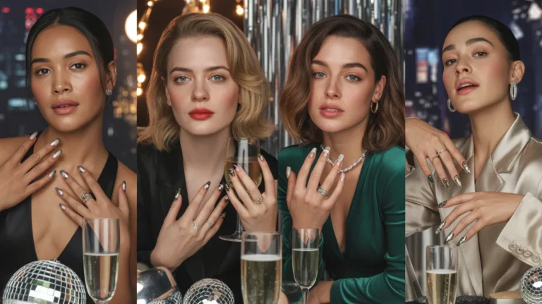 18 Glam New Year Nails To Sparkle Into The New Year